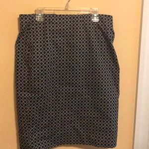 Pencil skirt - Blue